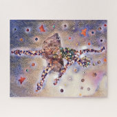 Kleine Ballerina Niedliche Original Tanzkunst Puzzle (Horizontal)