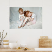 Kleine Ballerinas Poster (Küche)