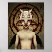 KLEINE BAPHOMET POSTER (Vorne)