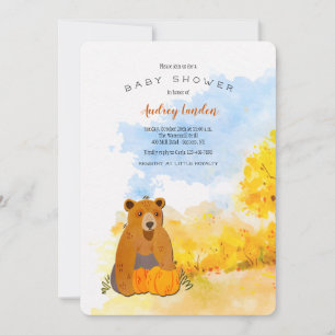 Kleine Bär Baby Shower Einladung