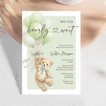 Kleine Bär-Baby-Shower-Teddybär-Ballons