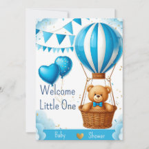 Kleine Bären-Baby-Party-Einladung 🧸