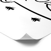 Kleine Bärenhöhle Poster (Ecke)