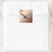 Kleine Baum Frosch Ölfarbe, Aufkleber (Tasche)