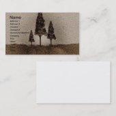 Kleine Bäume Visitenkarte (Vorne/Hinten)