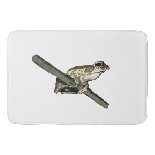 Kleine Baumfrosch Ölfarbe, Gedächtnisschaum Badematte (Vorderseite)