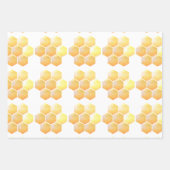 Kleine Bee Baby Dusche Packpapier Blätter (Vorderseite 2)