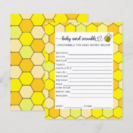 Kleine Bee Baby Scramble