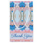 Kleine beliebige Occasion Designer Vielen Dank Ges Kleine Geschenktüte (Rückseite)