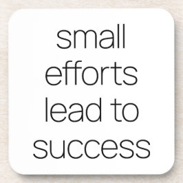 Kleine Bemühungen harter Kunststoff-Untersetzer Getränkeuntersetzer