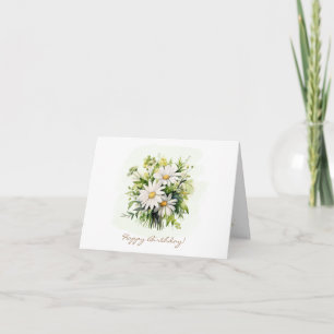 Kleine benutzerdefinierte Gänseblümchen-Blumen-Geb