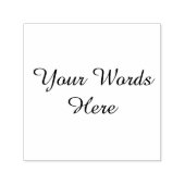 Kleine benutzerdefinierte Wörter mit elegantem Sch Permastempel (Design)