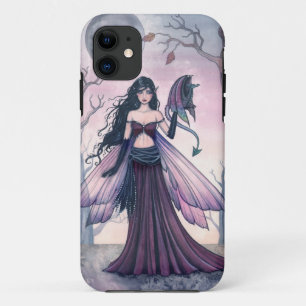 Kleine Bestie Lila Feen- und Drachen-Fantasie-Kuns Case-Mate iPhone Hülle