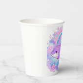 Kleine, bezaubernde Dolphin-Babydusche Pappbecher (Rechts)