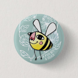 Kleine Biene Button