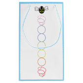 Kleine Biene, die du spenstig Geschenktüte (Rückseite)