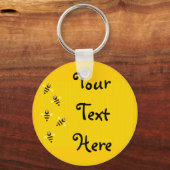 Kleine Bienen Schlüsselanhänger (Vorderseite)