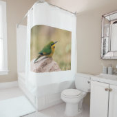 Kleine Bienenfresser Duschvorhang (Beispiel)