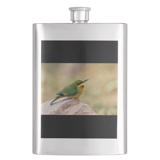 Kleine Bienenfresser Flachmann (Vorderseite)