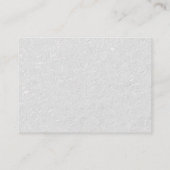 Kleine Bird farbenfrohe Blütendusche Begleitkarte (Rückseite)