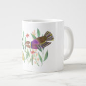 KLEINE BIRD IM GARTEN Jumbo-Tasse (Vorderseite Rechts)