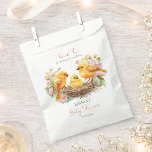 Kleine Birdie Schlüpfen bald Frühlingshaube Geschenktütchen (Ausgeschnitten)