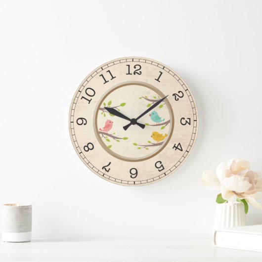 Kleine Birds-Wall-Uhr Große Wanduhr (Zuhause)