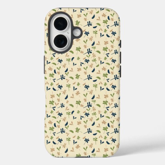 Kleine Blätter Case-Mate iPhone Hülle (Rückseite)