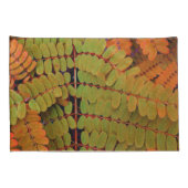 Kleine Blätter Muster Kissenbezug (Rückseite-Rechts)