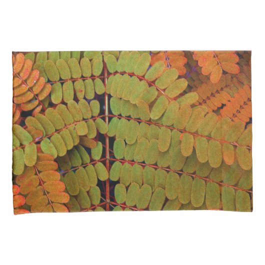 Kleine Blätter Muster Kissenbezug (Vorderseite-Rechts)