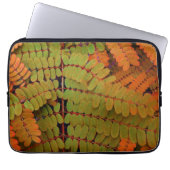 Kleine Blätter Muster Laptopschutzhülle (Vorderseite)