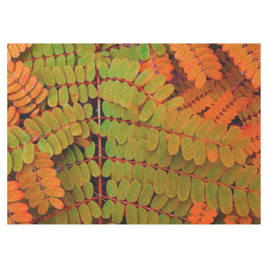 Kleine Blätter Muster Tischdecke (Vorderseite (Horizontal))