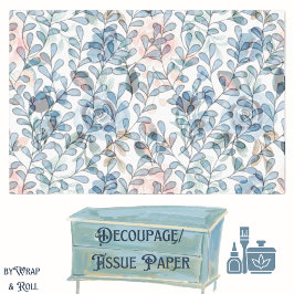 Kleine Blätter Seidenpapier