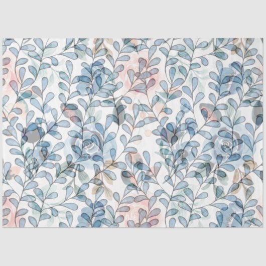 Kleine Blätter Seidenpapier (Vorderseite)