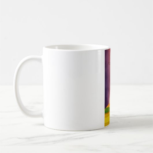 Kleine Blätter Verse Kaffeetasse (Links)