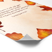 Kleine Blätter von Laura Jaworski Poster (Ecke)