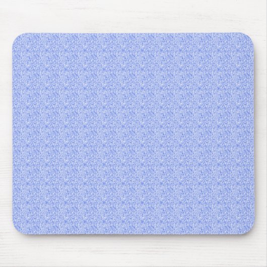 Kleine blaue Quadrate Mousepad (Vorne)