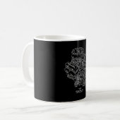 Kleine Block1955 V-8Motor-Tasse Kaffeetasse (Vorderseite Links)