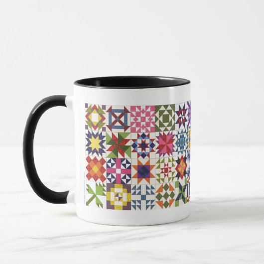 Kleine Blöcke von Sentimental Stitches Tasse (Links)