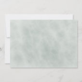 Kleine Blossom Illustrierte Blume Kinderdusche Einladung (Rückseite)