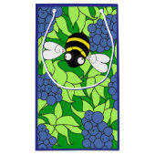 Kleine Blueberry-Geschenktasche Geschenktüte (Rückseite)