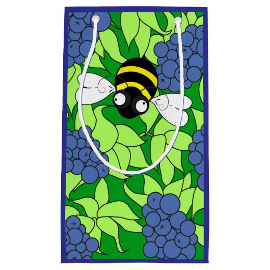 Kleine Blueberry-Geschenktasche Geschenktüte (Vorderseite)