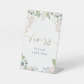 kleine Blume bevorzugen Schild (Vorderseite)