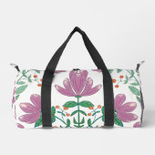 Kleine Blume Duffle Bag (Vorderseite)