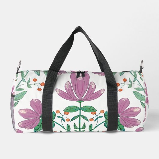 Kleine Blume Duffle Bag (Rückseite)