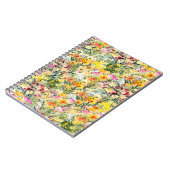 Kleine Blume Feld: Helle Wasserfarbe. Notizblock (Linke Seite)