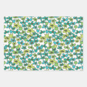 Kleine Blume Flachpapier Geschenkpapier Set (Vorderseite 2)