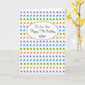 Kleine Blume jeden Geburtstag Karte (Gelbe Blume)