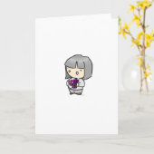 Kleine Blume Karte (Gelbe Blume)