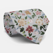 kleine Blume Krawatte (Gerollt)